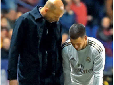 Real Madrid's Eden Hazard to miss Manchester City, Barcelona games due to ankle fracture