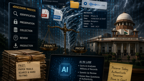 The evidence is in your pocket, is the law ready to read it