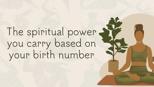 The spiritual power you carry based on your birth number