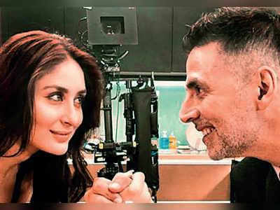 Akshay Kumar and Kareena Kapoor groove to the tunes of a reprised version of 'Sauda Khara Khara' for Good News