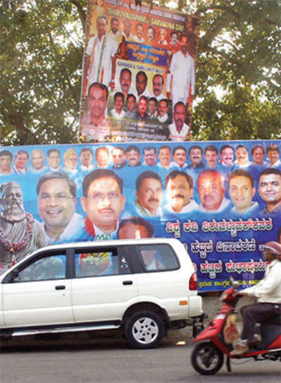 Hoarding-free skyline sets ball rolling for BBMP polls