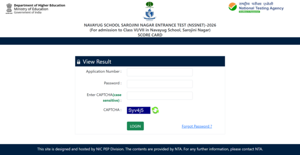 NSSNET 2026 result released at exams.nta.ac.in: Direct link to download scorecards here