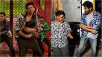 Kartik Aaryan gets into the groove as he gives a master class in Bollywood dance to a girl in Bangkok 