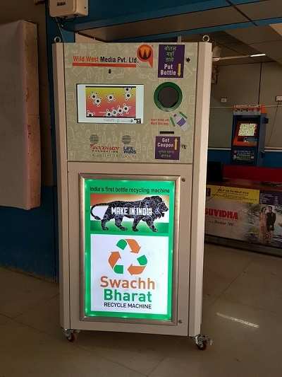 Mumbai: Western Railway expands its go green initiative; installs more plastic bottle recycling machines at suburban stations