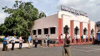 Visakhapatnam: Locals queue up at railway station to book train tickets 