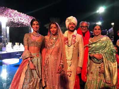 Sridevi's last pictures from Mohit Marwah's wedding