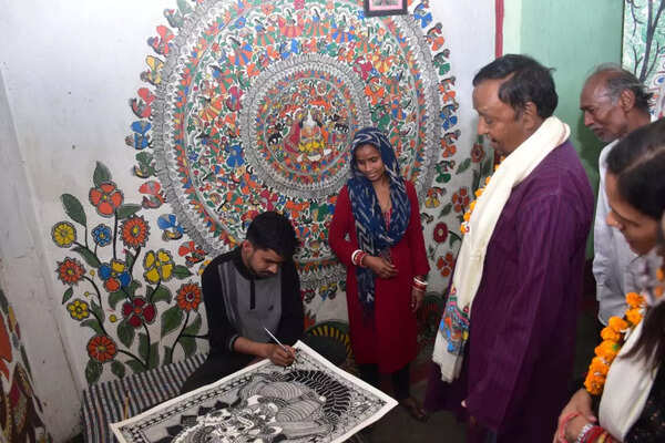 Bihar’s first Shilpgram inaugurated at Madhubani’s Jitwarpur village