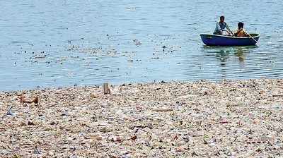 City sinks its lakes