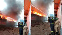 Massive fire at Ghaziabad chemical godown, no one hurt 