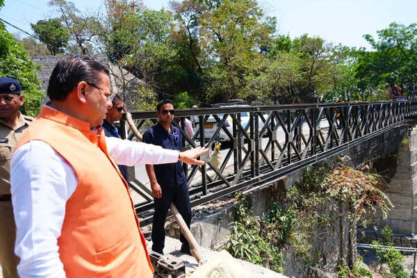 Permanent bridge on Doon-Mussoorie route to be completed in next 2-3 months: Dhami