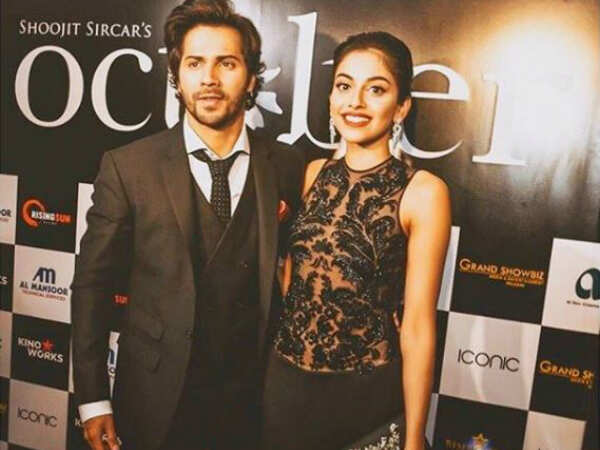 Varun Dhawan and Banita Sandhu receive a warm welcome in Dubai during 'October' premiere