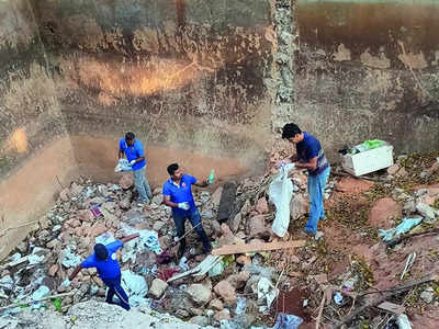 Ploggers do their magic at Jayanagar Shopping Complex