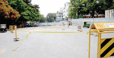 Police officials finally move Tagore Circle trucks