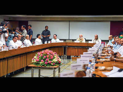 Meagre turnout marks PM’s all-party meet