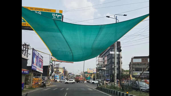 Heat relief initiative: Dhanbad installs shade nets at busy intersections; aims to protect commuters from extreme temperatures