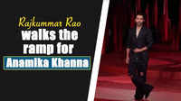 Rajkummar Rao walks the ramp for Anamika Khanna 