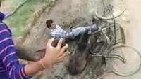 On cam: Wild boar attacks disabled man in Tumsar 