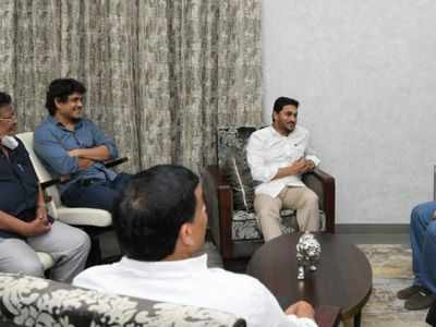 Tollywood delegation meets CM Jagan Mohan Reddy for nod to shootings in Andhra Pradesh
