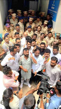 Youth Congress members stage agitation, lock excise office over Pune hooch deaths