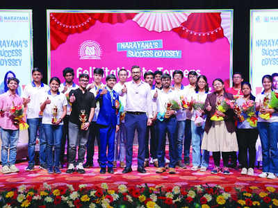 ‘Narayana’s Success Odyssey’ organised for its shining stars