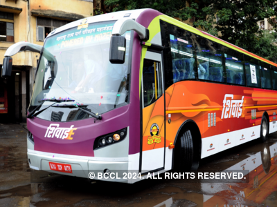 First state transport electric bus Shivai reaches Mumbai