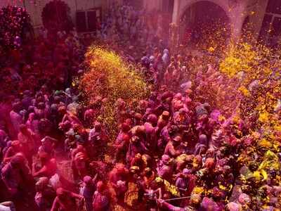 Holi 2020: Coronavirus scare dampens festive mood in Vrindavan