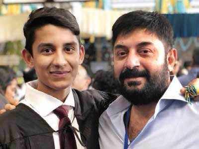 Arvind Swami is a proud papa
