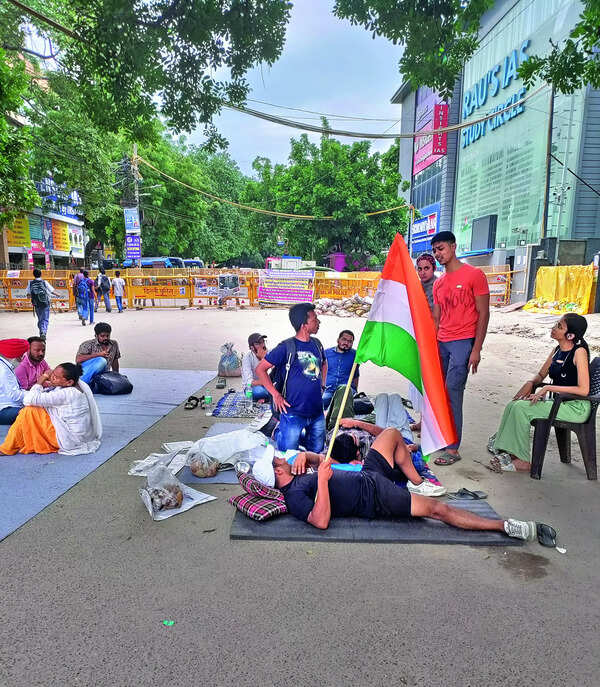 Only got inflated library fee & empty assurances: Protesters