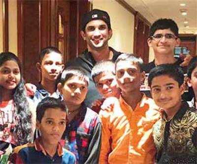 Sushant Singh Rajput gives wings to young astronaut's dreams