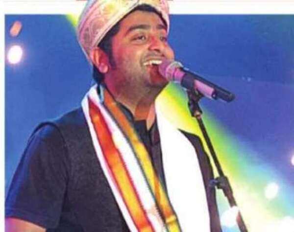 Arijit Singh rode to venue on cop's bike
