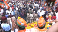 MP Local Body Polls: CM Shivraj Chouhan holds roadshow in Indore 