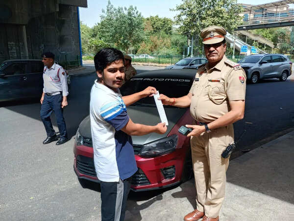Car with black film, ₹1-lakh unpaid challans impounded in Gurgaon