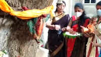 Women celebrate ‘Nag Panchami’ in Karnataka’s Hubli 