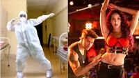 Female doctor in PPE dances to Varun-Nora's 'Garmi' 