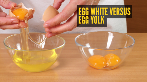 Egg white versus egg yolk: Which one is healthier for breakfast