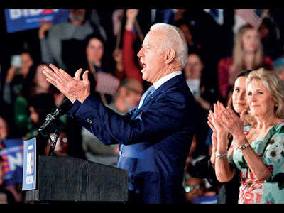 Black voters power Joe Biden to first win