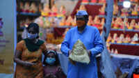 Ganesh Chaturthi: Devotees buy Ganpati idols in Pune and Bhopal 