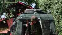 Fierce gun battle in Srinagar city between security forces and militants 