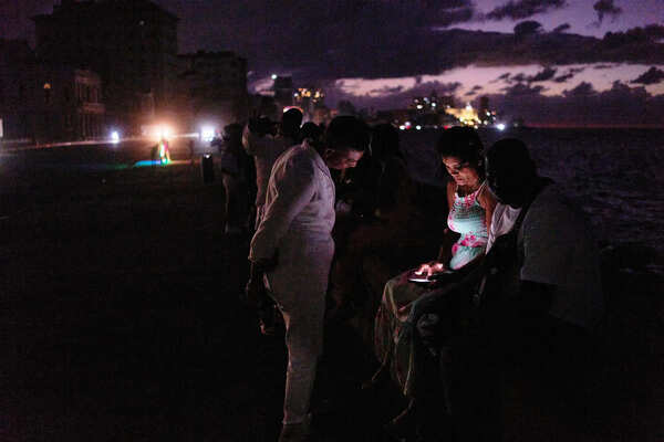 Cuba in darkness again: US oil blockade forces another blackout this week as Havana turns to flashlights
