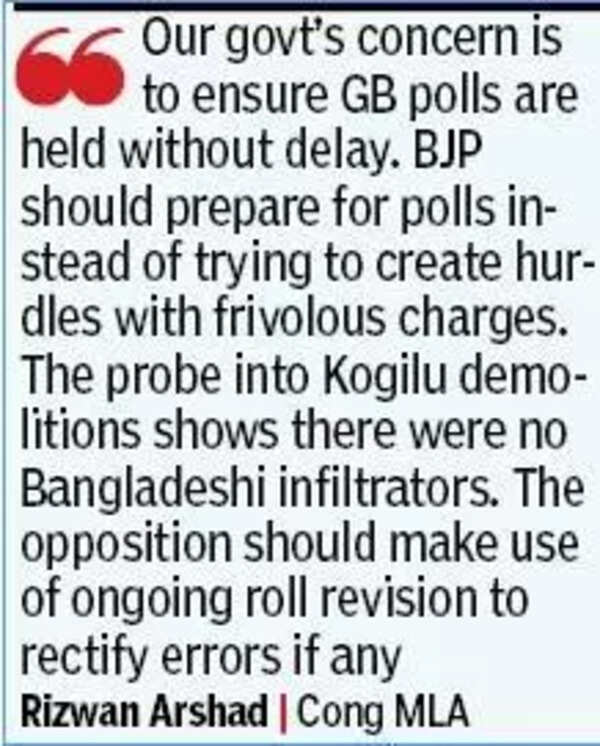 Voter roll integrity row threatens to cloud Greater Bengaluru polls