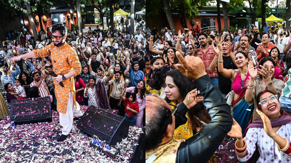 Guitar gently recites: When Noida’s Jungle Trail went ‘bhajan clubbing’