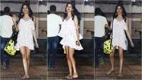 Janhvi Kapoor steps out for shopping in a summery floral dress! 