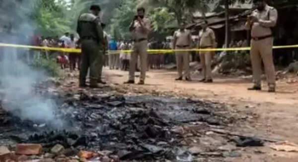 NREGS worker injured as country bomb explodes during restoration of village pond in AP