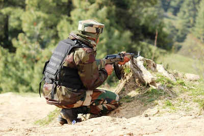 Militant killed along LoC in Kashmir