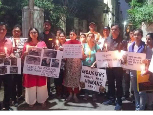 Agra residents protest killing of stray dog, her six newborn pups; FIR lodged