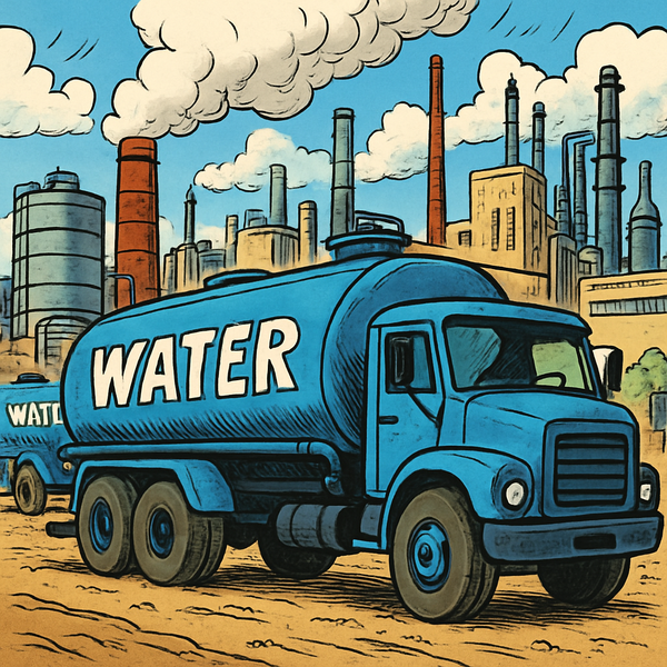 Depleting groundwater pushes industries towards tankers, increases output cost