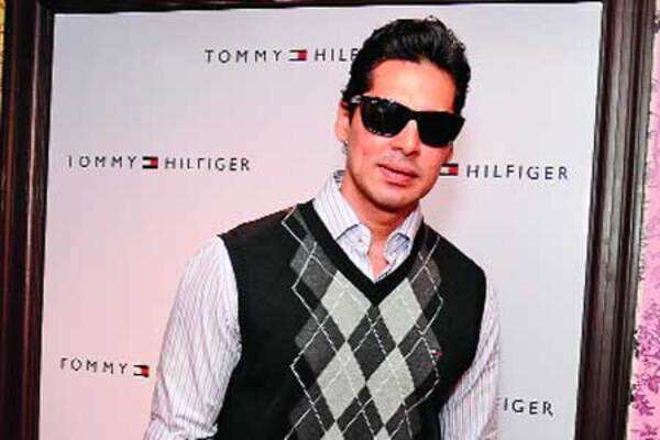 When Dino Morea a store launch