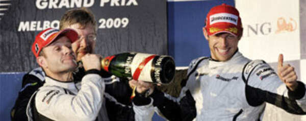 Brawn GP takes maiden 1-2, Hamilton inherits third!