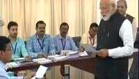 PM Modi files nomination papers in Varanasi 