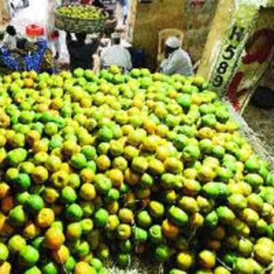 Orange season in apmc market